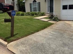 Melody C.'s yard care service result