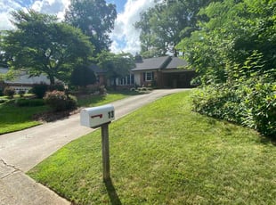 Derrick W.'s grass cutting service result