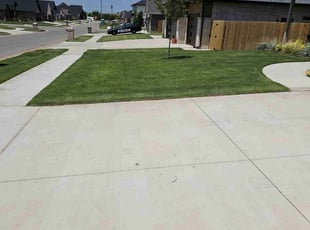 Devin M.'s lawn care services service result