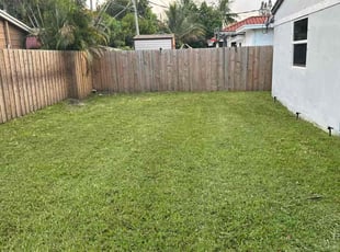 TERESA J.'s lawn service service result
