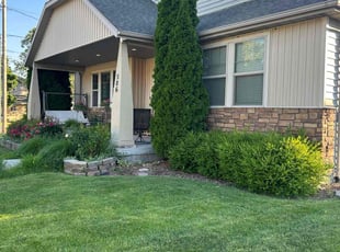 Kim L.'s grass cutting service result