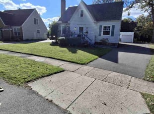 Monroe L.'s grass cutting service result