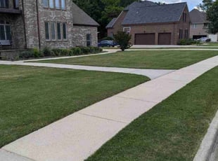 Wendy C.'s lawn maintenance service result