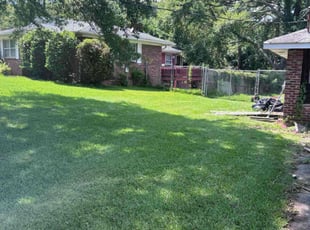 Donna M.'s grass maintenance service result