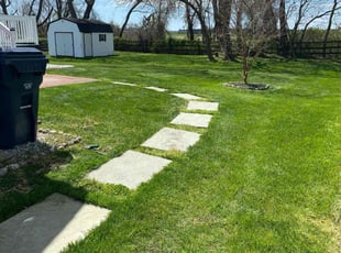Carmen K.'s yard work service result