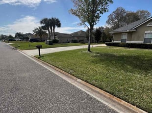 Angela W.'s turf maintenance service result