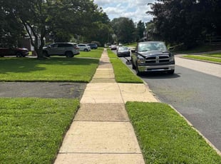 Sharon C.'s grass cutting service result