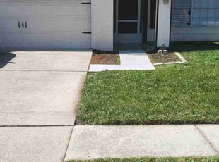 Julie M.'s lawn care service result