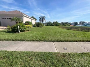 Donna M.'s turf maintenance service result