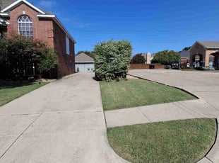 David P.'s lawn maintenance service result