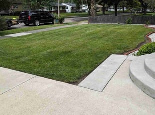 Brian B.'s lawn service service result