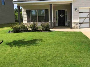Joshua B.'s grass cutting service result