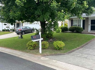 Lauren H.'s lawn maintenance service result