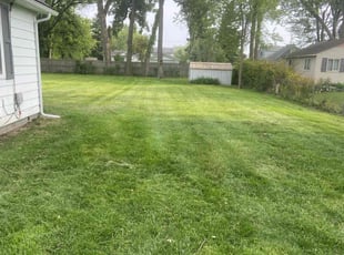 Robert M.'s lawn maintenance service result