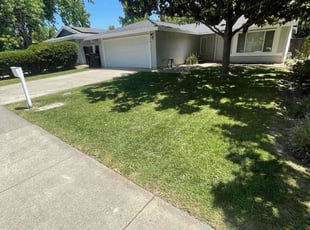 Jim L.'s lawn maintenance service result