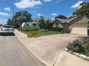 David F.'s grass maintenance service result