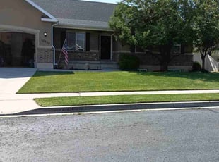 Kim L.'s grass maintenance service result