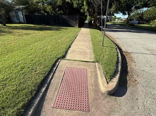 Gladys D.'s grass cutting service result