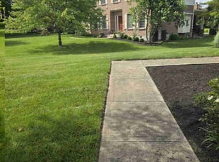 Julia M.'s lawn care services service result