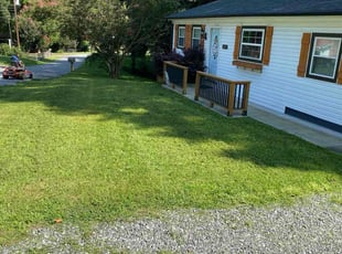 Keon A.'s lawn care services service result