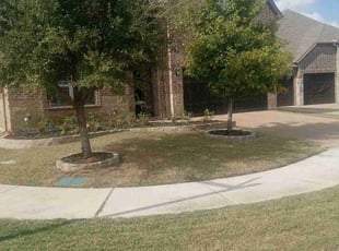 Kate B.'s grass cutting service result
