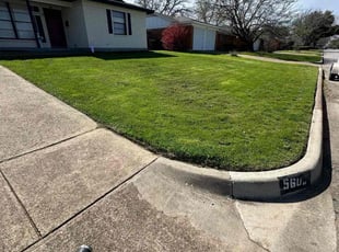 Chris S.'s landscaping services service result