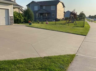 Catherine c.'s grass maintenance service result