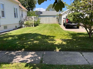Shirley L.'s grass cutting service result
