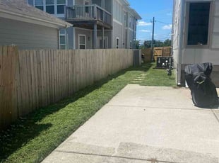 John P.'s lawn care services service result