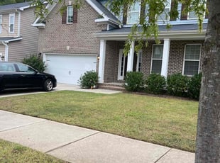Julie B.'s lawn maintenance service result