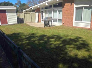 Nicole B.'s grass cutting service result