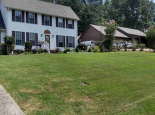 Kristen H.'s grass cutting service result