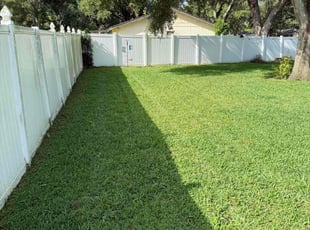 Andrew G.'s lawn maintenance service result