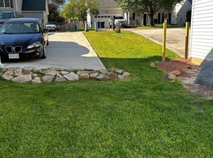 Sheliah B.'s grass maintenance service result