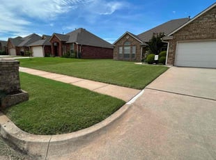 Kevin G.'s grass cutting service result