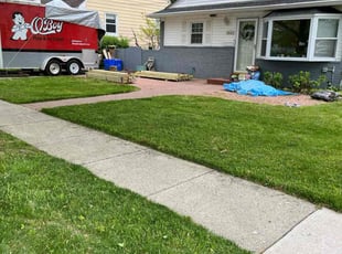 Amber G.'s lawn maintenance service result