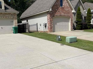 James B.'s grass cutting service result