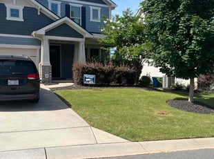 Amelie D.'s grass maintenance service result