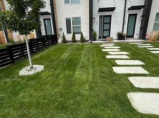 Becky M.'s lawn maintenance service result