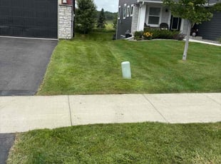 John A.'s lawn care service result