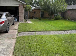 Lesley K.'s lawn care service result