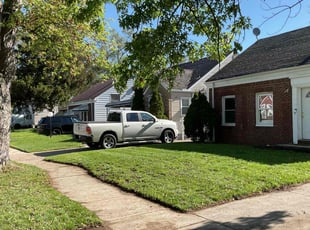 Ernest O.'s grass cutting service result