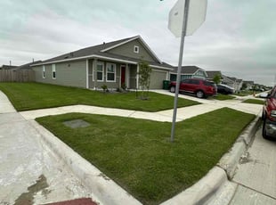 Shayna K.'s lawn service service result