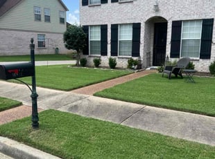 Katy W.'s grass maintenance service result