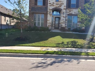 Tina H.'s lawn maintenance service result