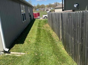 Jennifer A.'s grass maintenance service result