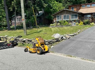 Christine K.'s grass maintenance service result