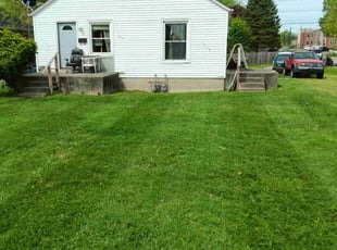James C.'s lawn maintenance service result