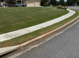 Jack J.'s grass cutting service result