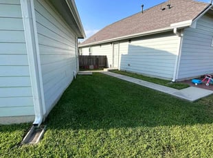 Britny P.'s grass cutting service result
